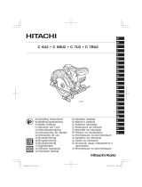 Hitachi C 7U2 Handleiding