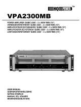 HQ Power QUBIC 2600 VPA2600MB Handleiding