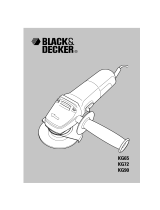 BLACK+DECKER KG65 Handleiding