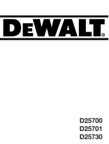 DeWalt D25730K Handleiding