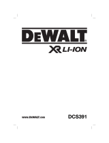DeWalt DCS391 Handleiding