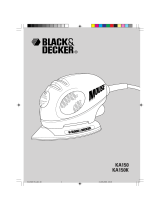 Black & Decker ka 150 k mouse de handleiding