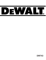 DeWalt DW743 de handleiding