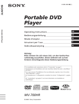 Sony MV-700HR de handleiding