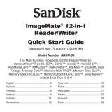 SanDisk IMAGEMATE 12 IN 1 de handleiding