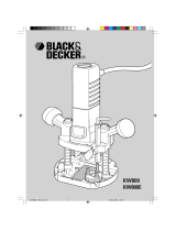 BLACK DECKER KW800 de handleiding