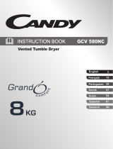 Candy GCV 580NC Handleiding
