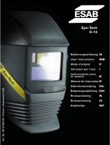 ESAB Eye Tech 9-13 Head protection Handleiding