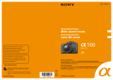 Sony DSLR-A100H de handleiding