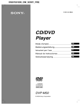 Sony DVP-M50 de handleiding