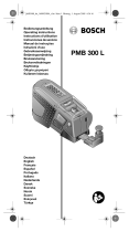Bosch PMB 300 L de handleiding
