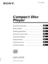 Sony CDP-CE575 de handleiding