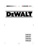 DeWalt DW321 Handleiding