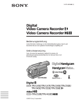 Sony DCR-TRV356E de handleiding