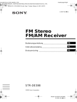 Sony STR-DE598 de handleiding