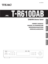 TEAC T-R610DAB de handleiding