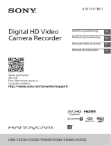Sony HDR-PJ330E de handleiding