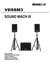 HQ Power SOUND MACH III VDSSM3 Handleiding