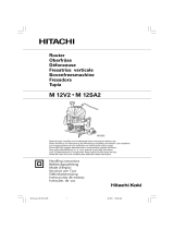 Hitachi M 12 V 2 de handleiding