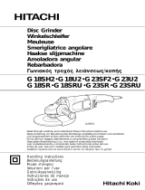 Hitachi G 18U2 Handling Instructions Manual