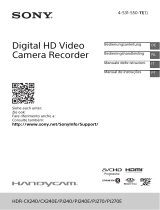 Sony HDR-CX240E de handleiding