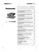 Panasonic TY-42TM6V Handleiding