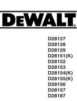 DeWalt D28187 Handleiding