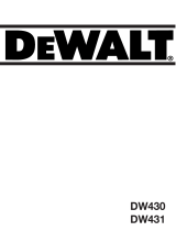 DeWalt DW431 de handleiding