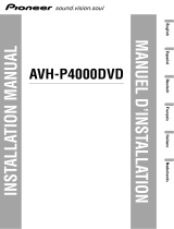Pioneer AVH-P4000DVD de handleiding