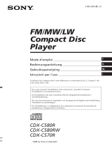 Sony cdx c 570 r de handleiding