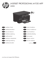 HP LaserJet Pro M1132s Multifunction Printer series Handleiding