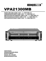 HQ Power VPA21300MB Handleiding