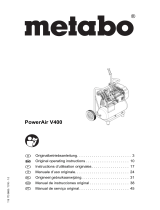 Metabo PowerAir V 400 Handleiding