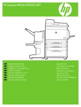 HP LaserJet M9040/M9050 Multifunction Printer series Handleiding