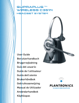 Plantronics supraplus wireless cs361n de handleiding