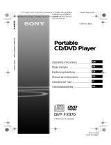 Sony DVP-FX970 de handleiding