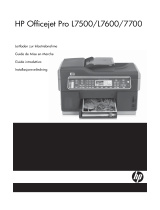 HP Officejet Pro L7500 All-in-One Printer series Installatie gids