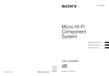 Sony CMT-LX50WMR de handleiding