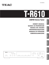 TEAC T-R610 de handleiding