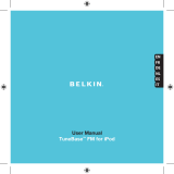 Belkin TUNEBASE FM FOR IPOD de handleiding