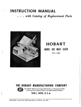 Hobart 1612 Handleiding