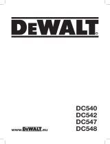 DeWalt DC542 de handleiding