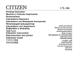 Citizen CX-146 Handleiding