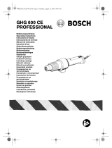 Bosch GHG 600 CE de handleiding