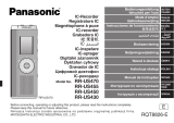 Panasonic RRUS455 de handleiding