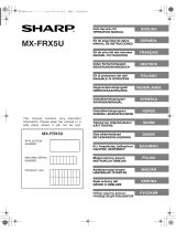 Sharp MXFRX5U Handleiding