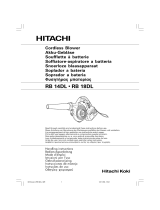 Hitachi RB18DL de handleiding