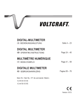 VOLTCRAFT VC155 Operating Instructions Manual