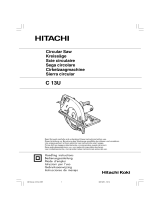 Hitachi C 13 U de handleiding
