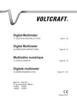 VOLTCRAFT VC850 (K) Digital with Software included 6000 counts CAT IV 600V, CAT III 1000V Handleiding